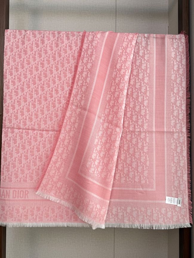 Dior Oblique Shawl Wool and Silk Jacquard I1058-1 Dior Oblique Shawl Wool and Silk Jacquard I1058-1