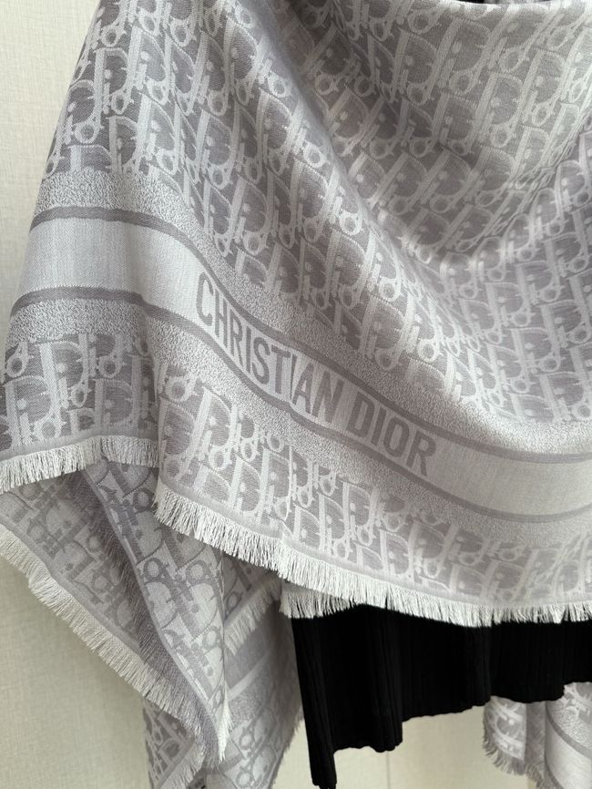Dior Oblique Shawl Wool and Silk Jacquard I1058-2