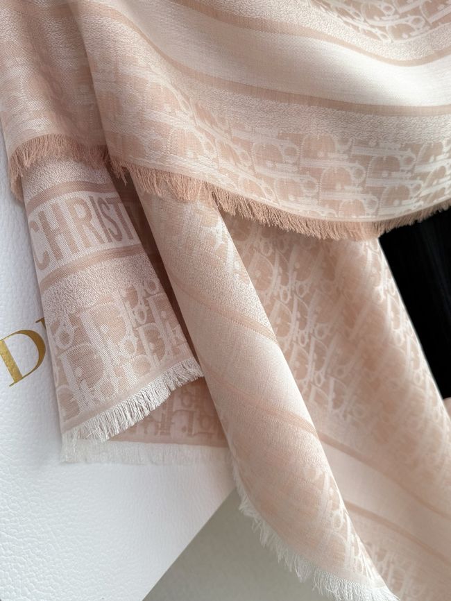 Dior Oblique Shawl Wool and Silk Jacquard I1058-9