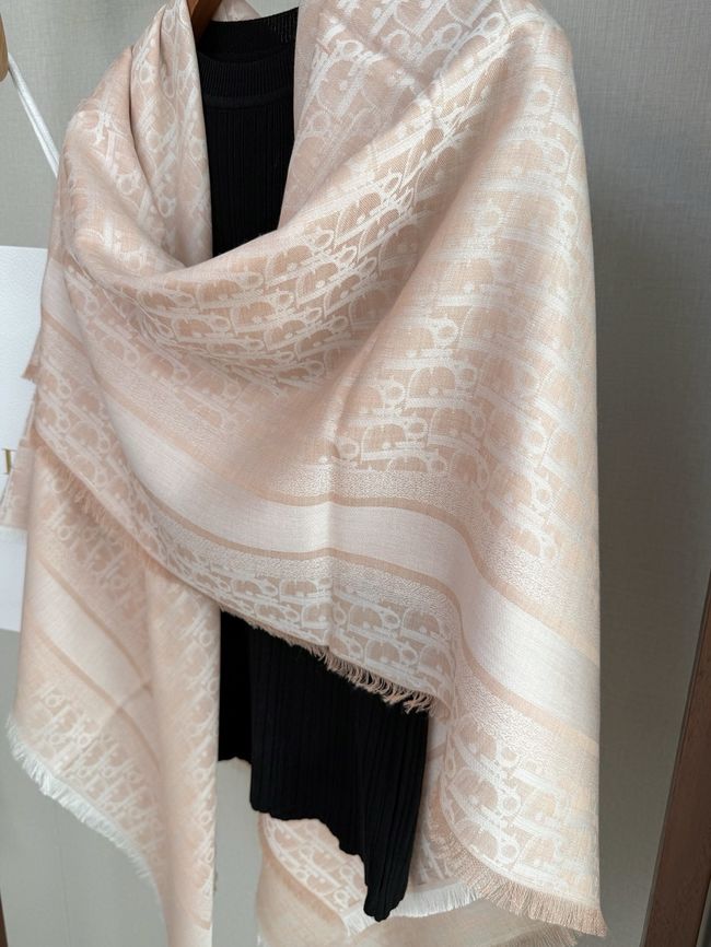 Dior Oblique Shawl Wool and Silk Jacquard I1058-9