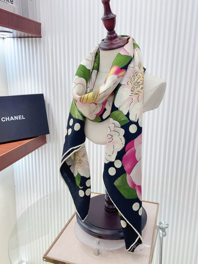 Chanel Wool and Silk Shawl AAC490-1 Chanel Wool and Silk Shawl AAC490-1