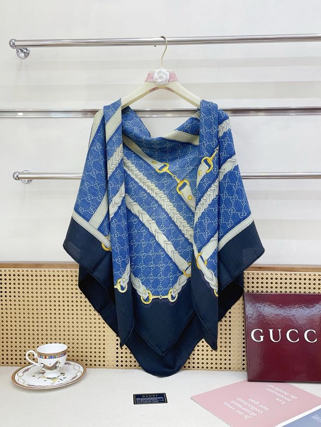 Gucci Shawl Wool and Silk A007HK-1