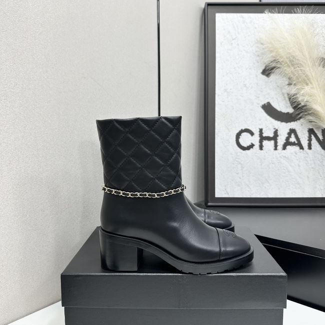 Chanel Mid-Calf Boots 95514-1 Chanel Mid-Calf Boots 95514-1