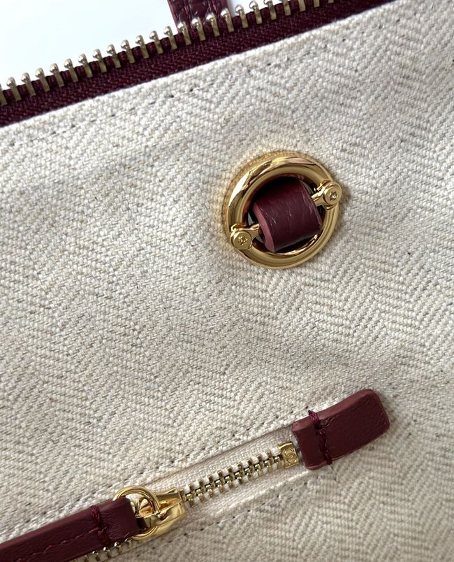 Chanel Shopping Bag Grained Calfskin AS6483 Burgundy Chanel Shopping Bag Grained Calfskin AS6483 Burgundy