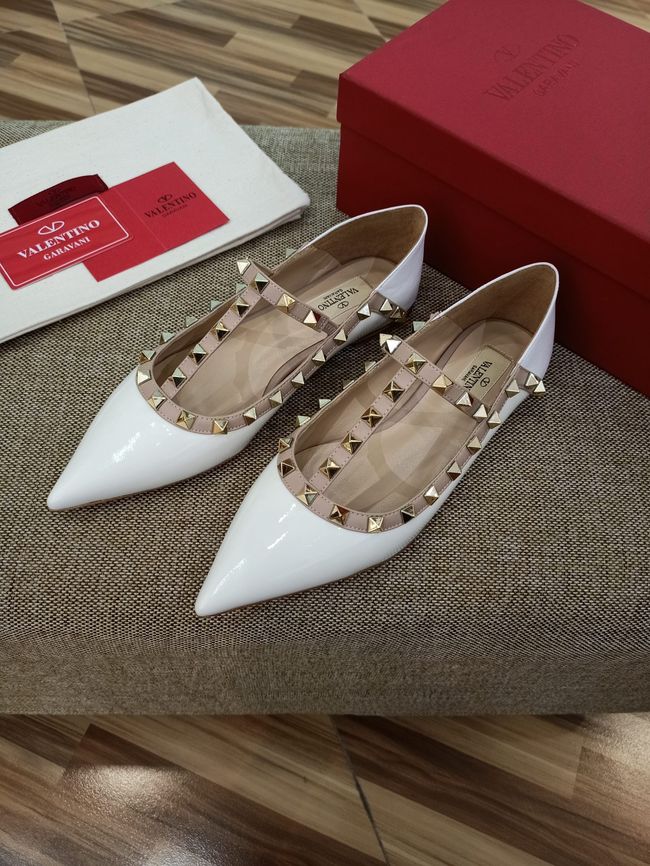 Valentino ROCKSTUD patent leather studded ballet flats WS0403V-2
