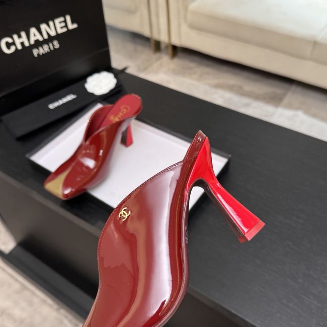 Chanel Mules Patent Calfskin G47606-5