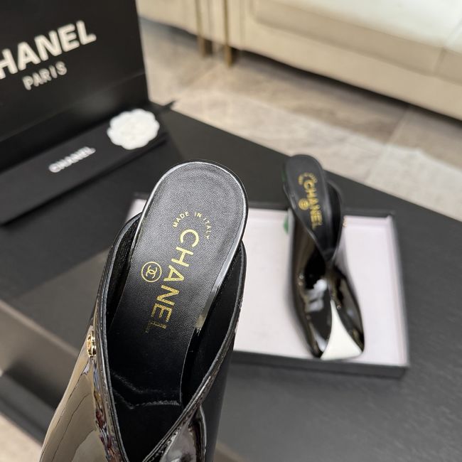 Chanel Mules Patent Calfskin G47606-6