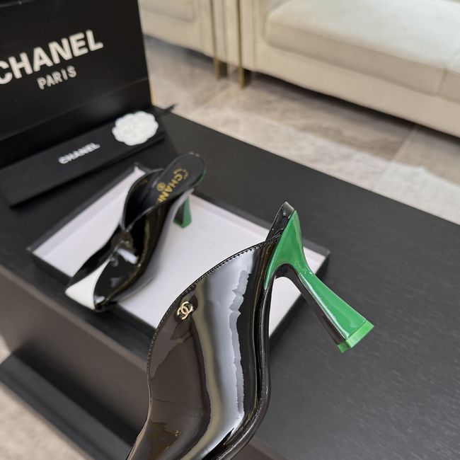 Chanel Mules Patent Calfskin G47606-6
