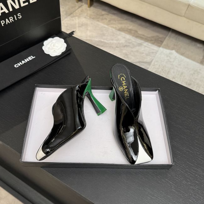 Chanel Mules Patent Calfskin G47606-6