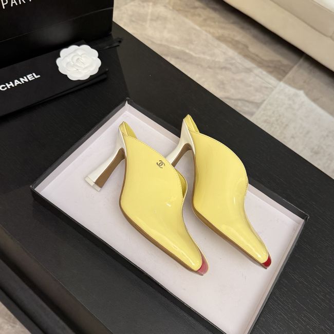 Chanel Mules Patent Calfskin G47606-9