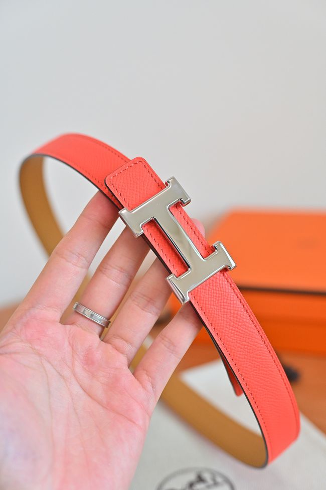 Hermes Constance buckle & double-sided leather belt 24mm H07457-3 Hermes Constance buckle & double-sided leather belt 24mm H07457-3