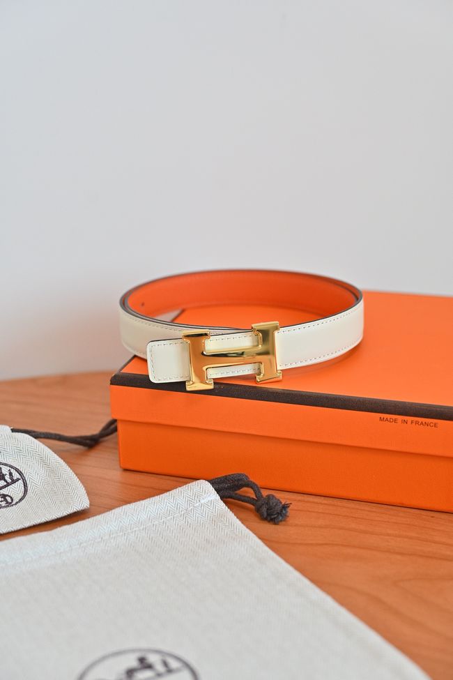 Hermes Constance buckle & double-sided leather belt 24mm H07457-5 Hermes Constance buckle & double-sided leather belt 24mm H07457-5