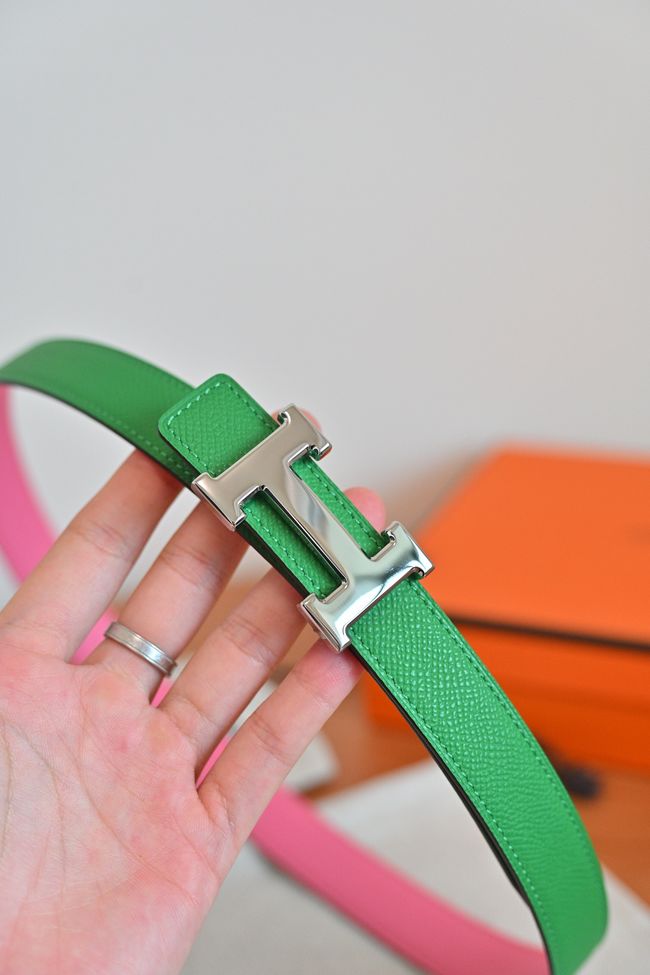 Hermes Constance buckle & double-sided leather belt 24mm H07457-9 Hermes Constance buckle & double-sided leather belt 24mm H07457-9