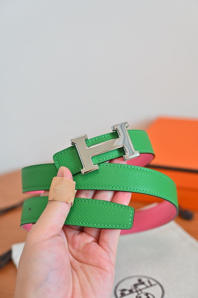 Hermes Constance buckle & double-sided leather belt 24mm H07457-9 Hermes Constance buckle & double-sided leather belt 24mm H07457-9