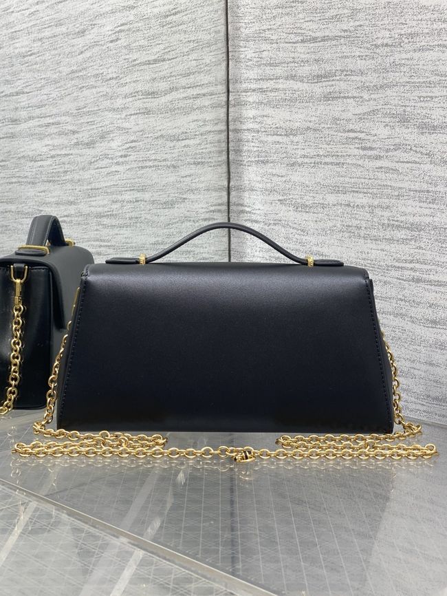 Dior Medaillon Pouch Smooth Calfskin M3671 black Dior Medaillon Pouch Smooth Calfskin M3671 black
