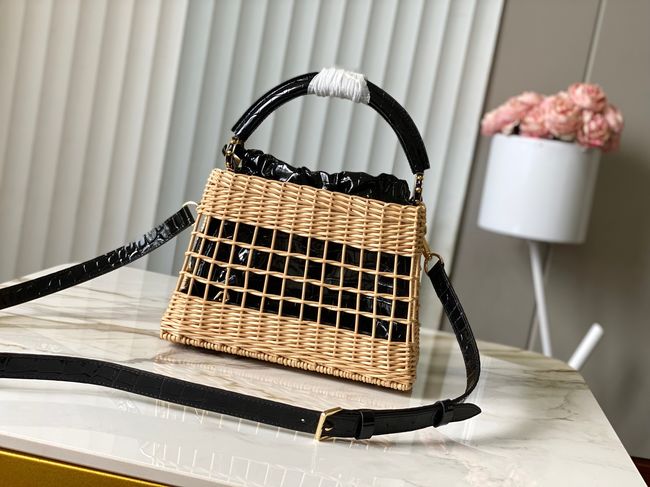 Louis Vuitton Capucines BB N30101 black Louis Vuitton Capucines BB N30101 black