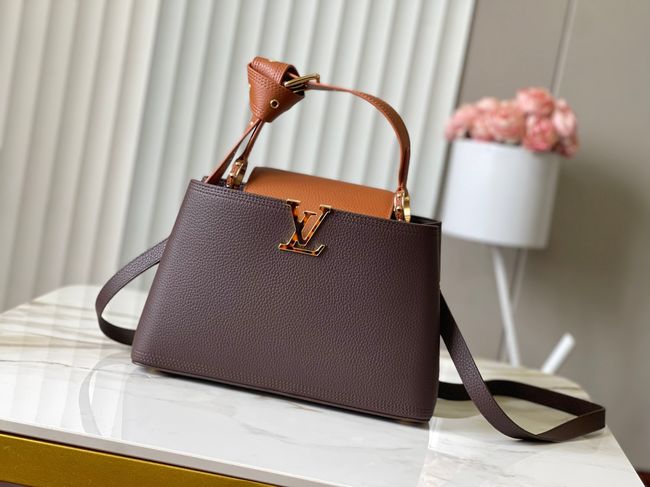 Louis Vuitton New Capucines M48865 Mahogany Louis Vuitton New Capucines M48865 Mahogany
