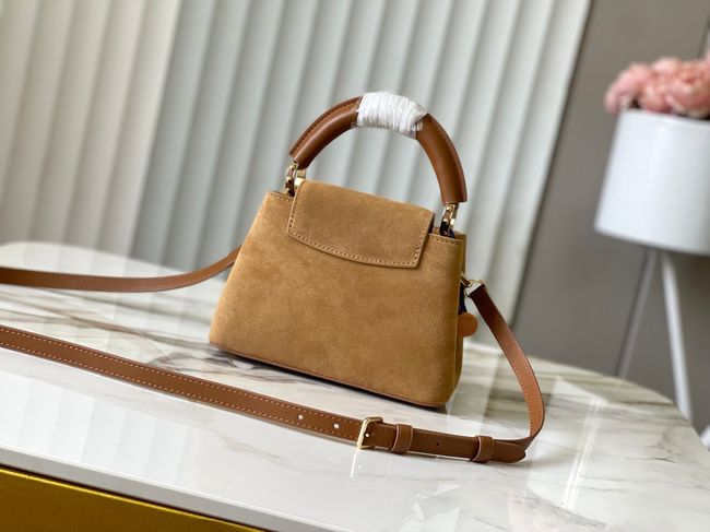 Louis Vuitton New Capucines Mini M29612 Hazelnut Louis Vuitton New Capucines Mini M29612 Hazelnut
