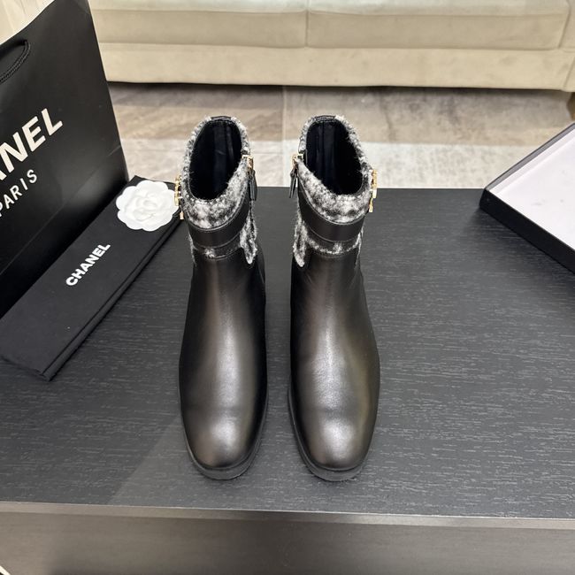 Chanel Short Boots Calfskin G47635-4 Chanel Short Boots Calfskin G47635-4