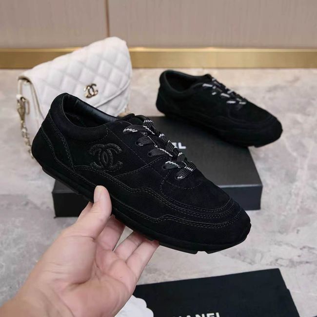 Chanel Trainers Suede Calfskin G47655-1