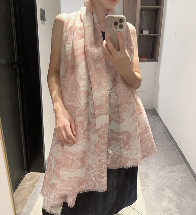 Dior Oblique Shawl L1169-2 Dior Oblique Shawl L1169-2