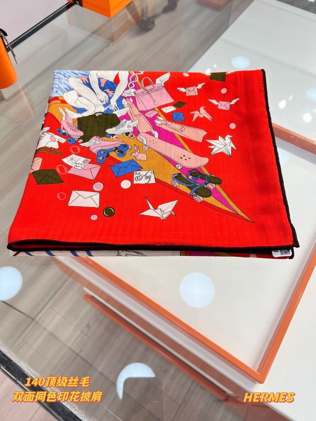Hermes cashmere Shawl H36123-1 Hermes cashmere Shawl H36123-1