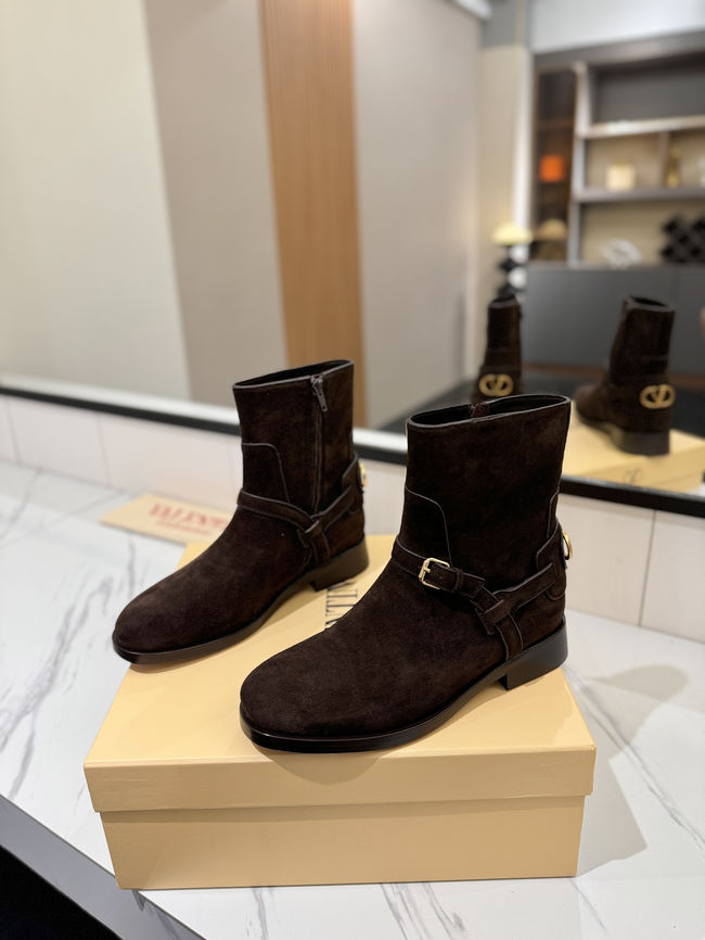 Valentino LOGO cowhide ankle boots S0QN8-1 Valentino LOGO cowhide ankle boots S0QN8-1