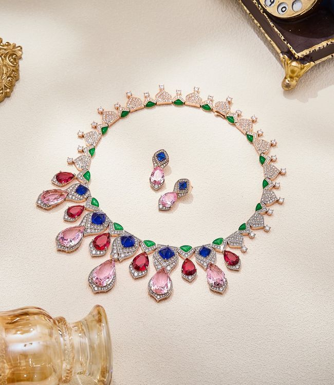 BVLGARI necklace&Earring EE10040 BVLGARI necklace&Earring EE10040