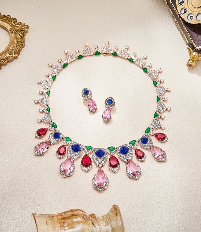 BVLGARI necklace&Earring EE10040 BVLGARI necklace&Earring EE10040