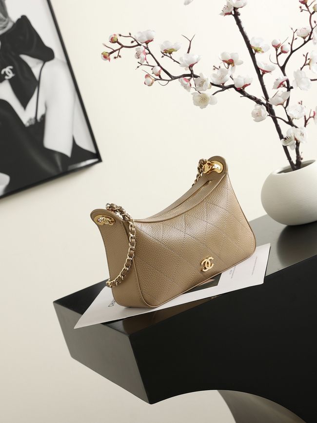 CHANEL Hobo Bag AS6640 apricot CHANEL Hobo Bag AS6640 apricot