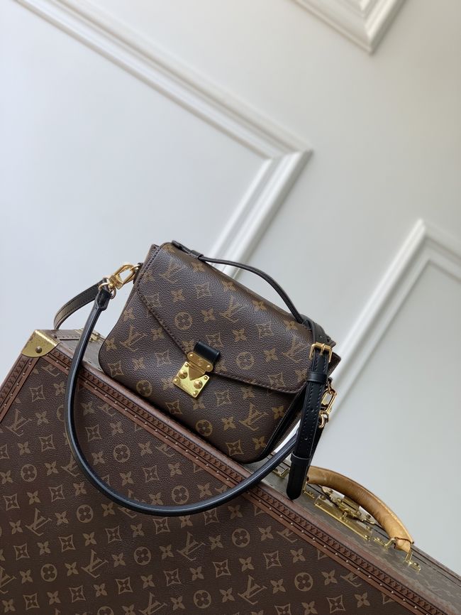 Louis Vuitton New Pochette Metis PM M3A801 black Louis Vuitton New Pochette Metis PM M3A801 black