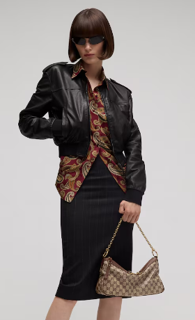 Gucci Starlet medium shoulder bag A00CI1 brown