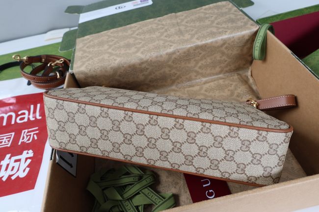 Gucci Starlet medium shoulder bag A00CI1 brown