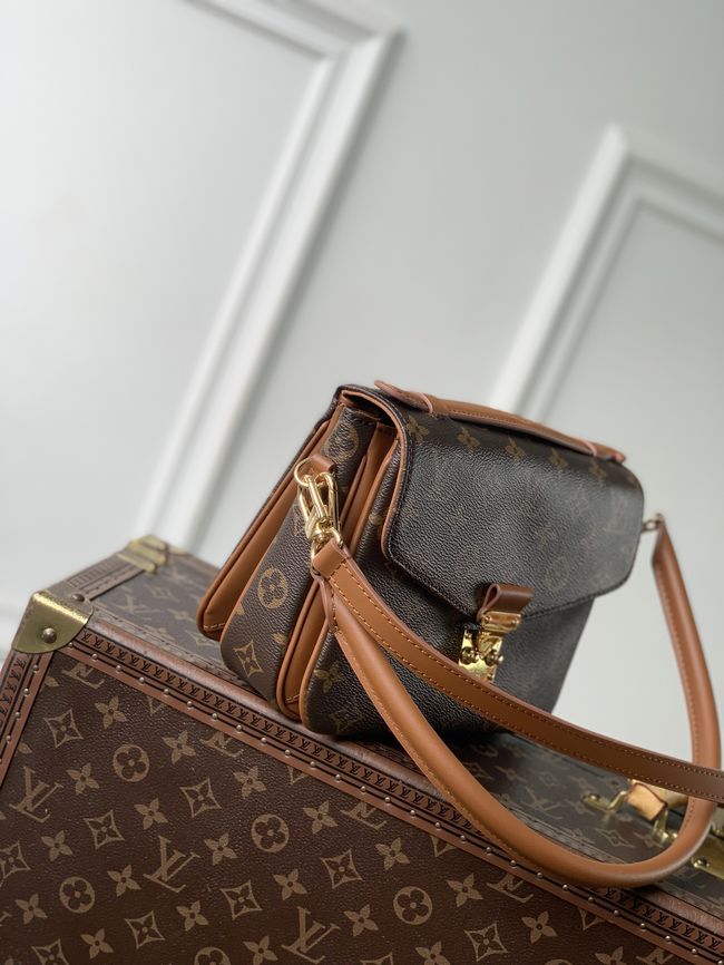 Louis Vuitton New Pochette Metis PM M3A801 Cognac Brown Louis Vuitton New Pochette Metis PM M3A801 Cognac Brown