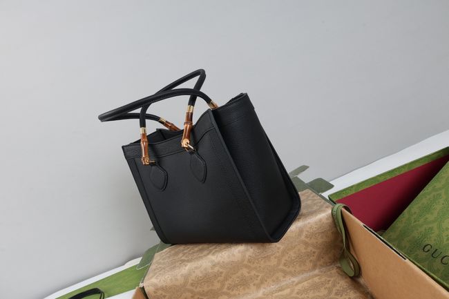 Gucci Bamboo Tote medium bag A005YB black