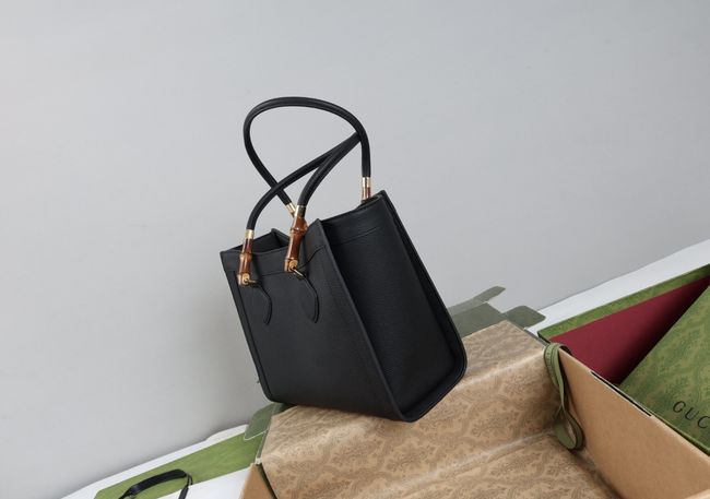 Gucci Bamboo Tote medium bag A005YB black