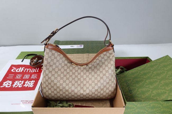 Gucci Starlet large shoulder bag A00CI2 brown
