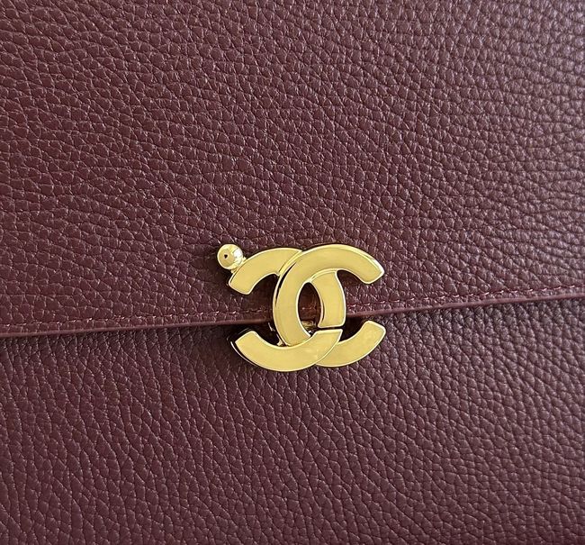 Chanel Maxi Flap bag AS6482 Burgundy Chanel Maxi Flap bag AS6482 Burgundy