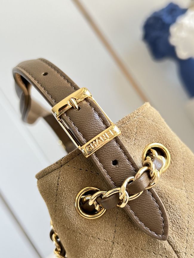 Chanel Mini Shopping Bag AS5633 Light Brown Chanel Mini Shopping Bag AS5633 Light Brown