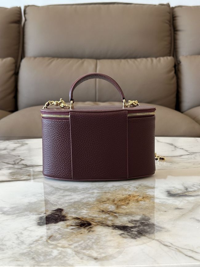 Chanel Vanity with Chain AP5574 Burgundy