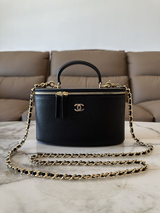Chanel Vanity with Chain AP5574 black Chanel Vanity with Chain AP5574 black