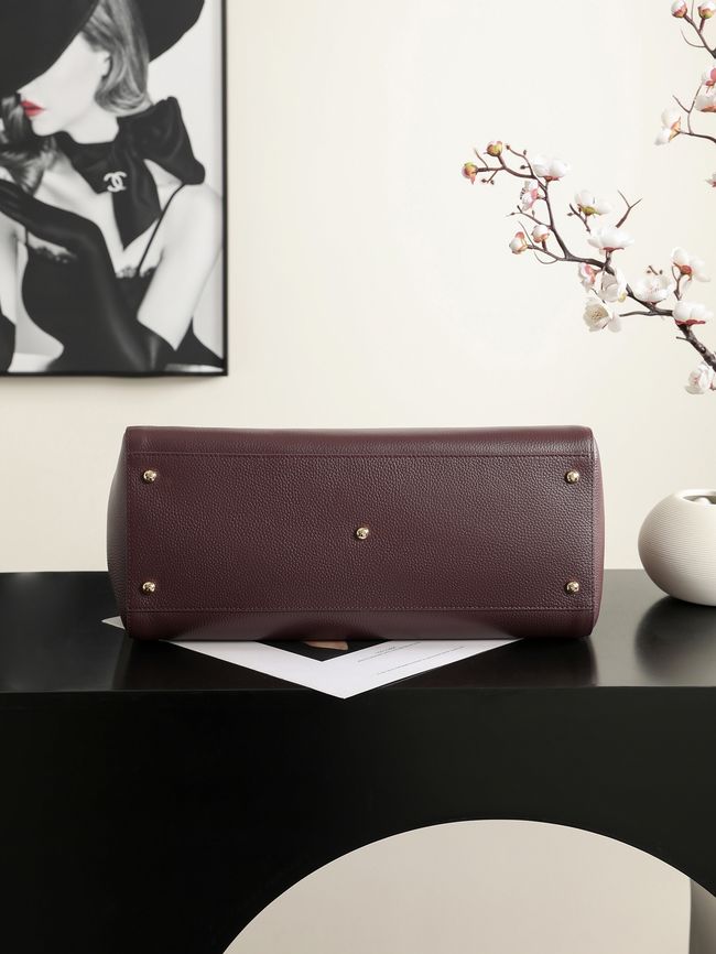 Chanel Shopping Bag AS6242 Burgundy