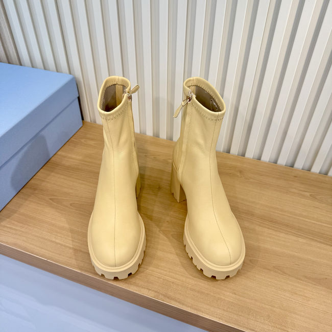 Prada Monolith brushed leather Chelsea boots G085-10