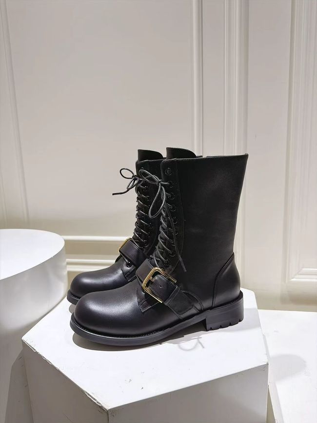 Dolce & Gabbana Stride leather booties 1U188-1
