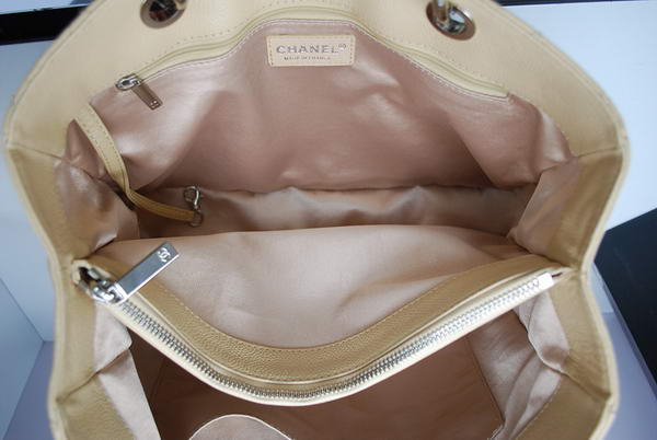 Hot Style Chanel GST Caviar Leather Coco Bag A36092 Cream Silver Hot Style Chanel GST Caviar Leather Coco Bag A36092 Cream Silver