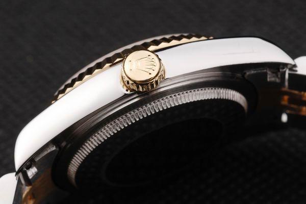 Rolex Datejust Golden Cutwork White Surface Watch-RD2369 Rolex Datejust Golden Cutwork White Surface Watch-RD2369